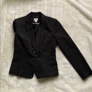 Worthington Pinstripe Black Blazer